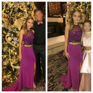 Sherri Hill 2 Piece Prom Dress size 00